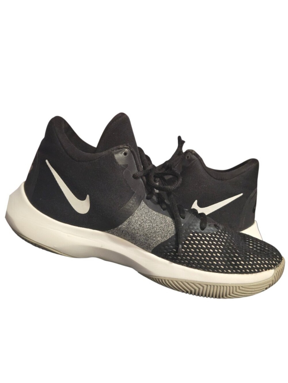 Nike Air Precision ll Women’s Black and White and Grey Training Sneakers